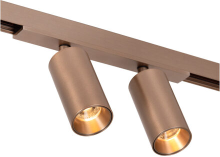 Lucide Premium LINIAL BIXX Railspot - 1-fase Railsysteem / Smart Railverlichting - Smart - 48V Track - 2xLED - Champagne