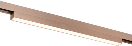 Lucide Premium LINIAL GLYX Railspot - 1-fase Railsysteem / Smart Railverlichting - Smart - 48V Track - 1xLED - Champagne