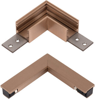 Lucide Premium LINIAL L-koppelstuk - 1-fase Railsysteem / Railverlichting - Champagne