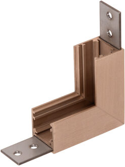 Lucide Premium LINIAL Opbouwrail -Hoek Verticaal- 1 fase Railsysteem / Railverlichting - Champagne