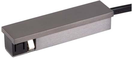 Lucide Premium LINIAL Startvoeding - 48V - 1-fase railsysteem / Railverlichting - 48V - Zwart Mat Chroom