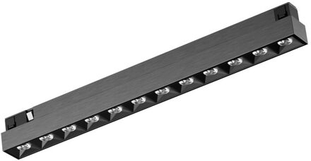 Lucide Premium LINIAL XENIA Railspot - 1-fase Railsysteem / Smart Railverlichting - Smart - 48V - LED - Mat Zwart Chroom