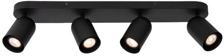 Lucide PUNCH - Plafondspot - 4xGU10 - Zwart