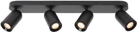 Lucide PUNCH - Plafondspot - 4xGU10 - Zwart