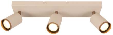 Lucide REGINA - Plafondspot - 3xGU10 - Taupe | Essential