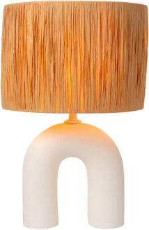 Lucide RONDA - Tafellamp - 1xE27 - Wit