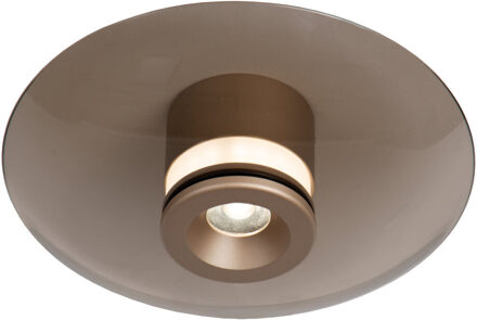 Lucide SANTIAGO - Plafonnière - Ø 23 cm - LED Dimb. - CCT - 1x10W 2700K/4000K - Amber | Premium