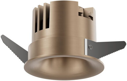 Lucide SNAXX - Inbouwspot - Ø 8 cm - LED Dimb. - CCT - 1x12W 2700K/4000K - Champagne kleur | Premium