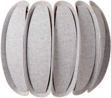 Lucide SPENCER - Wandlamp - 1xE27 - Grijs