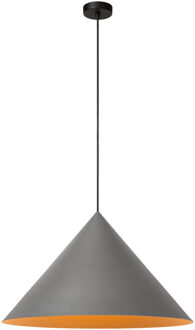 Lucide SPITZE - Hanglamp - Ø 60 cm - 1xE27 - Grijs | Vibes