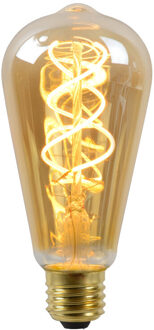 Lucide ST64 - Filament lamp - Ø 6,4 cm - LED 3 StepDim (Memory) - E27 - 1x4,9W 2200K - Amber