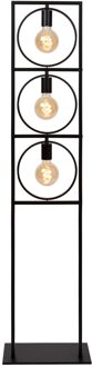 Lucide SUUS - Vloerlamp - 3xE27 - Zwart