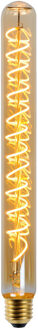 Lucide T32 - Filament lamp - Ø 3,2 cm - LED 3 StepDim (Memory) - E27 - 1x4,9W 2200K - Amber