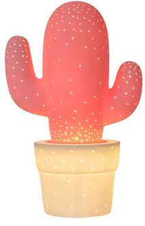 Lucide Tafellamp Cactus Ø20 Roze