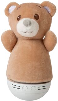 Lucide Tafellamp Kinderkamer Dolly Bruin 3w Met Muziekfunctie