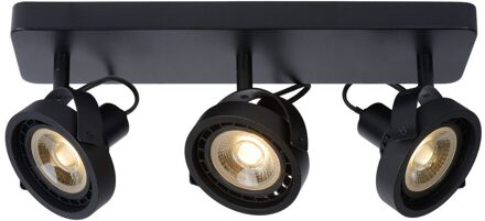 Lucide TALA LED Plafondspot 3xGU10 (ES111) - Zwart