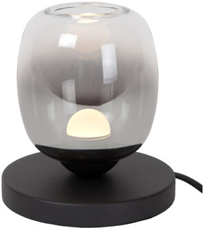 Lucide TAMINO - Tafellamp - Ø 15 cm - LED - 1x6W 3000K - Zwart