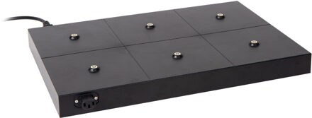 Lucide THE DOCK - Draadloze oplader / oplaadstation / Wireless charger - Max. 6 lampen - Zwart