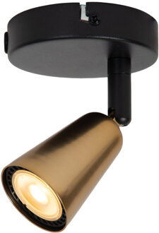 Lucide TIANA - Wandspot / Wandlamp - 1xGU10 - Wandlicht of plafonnière - Champagne kleur | Essential