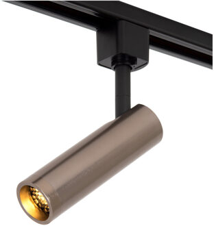 Lucide TRACK GRADO Railspot - 1-fase Railsysteem / Railverlichting - 1xGU10(MR11) -Grijs ijzer (Uitbreiding)