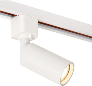 Lucide TRACK RITMO Railspot - 1-fase Railsysteem / Railverlichting - 1xGU10-MR11 - Wit (Uitbreiding)