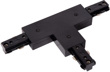 Lucide TRACK T-koppelstuk - 1-fase Railsysteem / Railverlichting - Zwart (Uitbreiding)