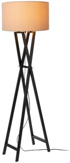 Lucide TRAFALGAR - Vloerlamp - 1xE27 - Zwart