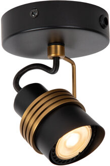 Lucide TUNDRAN - Plafondspot - 1xGU10 - Zwart