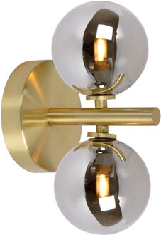 Lucide TYCHO Wandlamp 2xG9 - Mat Goud | Messing