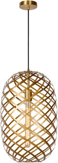 Lucide WOLFRAM Hanglamp 1xE27 - Mat Goud | Messing