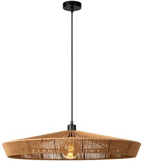 Lucide YUNKAI Hanglamp 1xE27 - Naturel Bruin