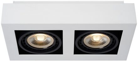 Lucide ZEFIX - Plafondspot - LED Dim to warm - GU1 Wit