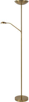 Lucide ZENITH - Leeslamp - LED Dimb. - 3000K - Mat Goud / Messing