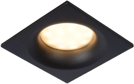 Lucide Ziva Inbouwspot Badk.-zwart-1xgu10-5w-ip44-alumin.