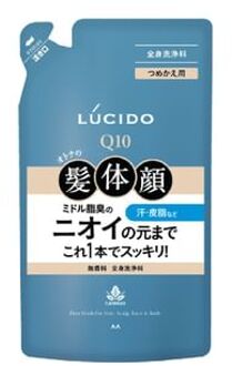 Lucido Whole Body Deodorant Wash 380ml Refill