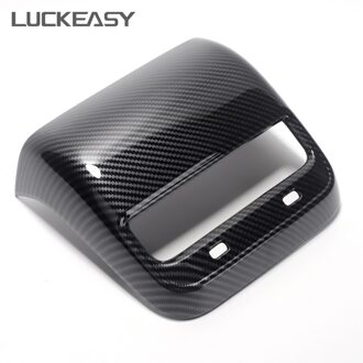 Luckeasy Voor Tesla Model 3 -2022 Achter Armsteun Doos Abs Decoratieve Vorm Interieur Auto Accessoires Model3 M3-DE32CF