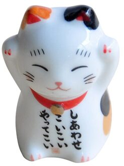 Lucky Cat Eetstokjes Houder Japanse Keramische Eetstokjes Zorg Keramische Lucky Cat Home Hotel Keramiek Leuke A2