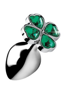 Lucky Clover Gem - Butt Plug - Medium Geluksklaver edelsteen - Butt Plug - Medium - Lucky Clover Gem - Butt Plug - Medium Geluksklaver edelsteen - Butt Plug - Medium