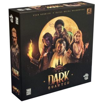 Lucky Duck Games The Dark Quarter - Board Game