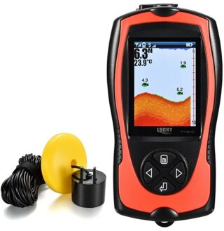 LUCKY FF1108-1CT Portable Fish Finder 100M/300FT Depth Fish Alarm Wired Fish Detector