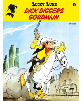 Lucky luke (relook) 01. dick diggers goudmijn