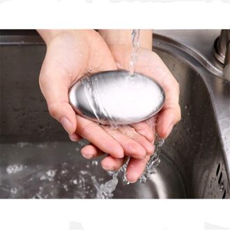 Luckyfine Magic Rvs Zeep Keuken Handen Geur Remover Geur Schoonmaken Tool Ontgeuringseffect Bad Gereedschap