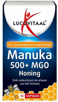Lucovitaal Manuka honing zink capsules - 30 capsules