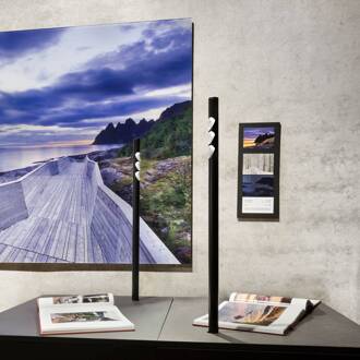 Lucy LED tafellamp schroefbaar zwart 840