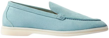 Ludovica Storm Suede Loafers Scarosso , Blue , Dames - 40 Eu,39 1/2 Eu,39 Eu,41 Eu,38 Eu,37 1/2 Eu,38 1/2 Eu,42 Eu,37 EU