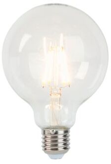 LUEDD E27 dimbare LED filament lamp G95 5W 450lm 2700K