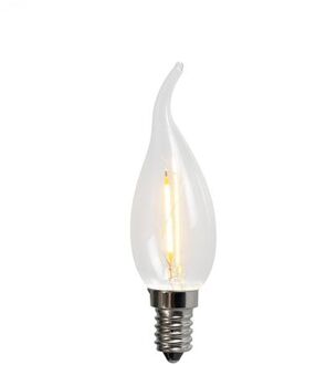 LUEDD QAZQA Filament LED lamp C35T E14 1W 2200K helder