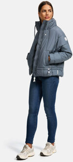 Luftzauber winterjas voor dames – licht, warm en stijlvol Blauw - XL