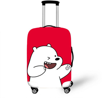 Luggage Protective Cover Case For Elastic 18-32 Inch Suitcase Protective Cover Cases Covers Travel Accessories Three Bears G1232