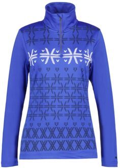 Luhta Ahjola Fleecetrui Dames Blauw - M